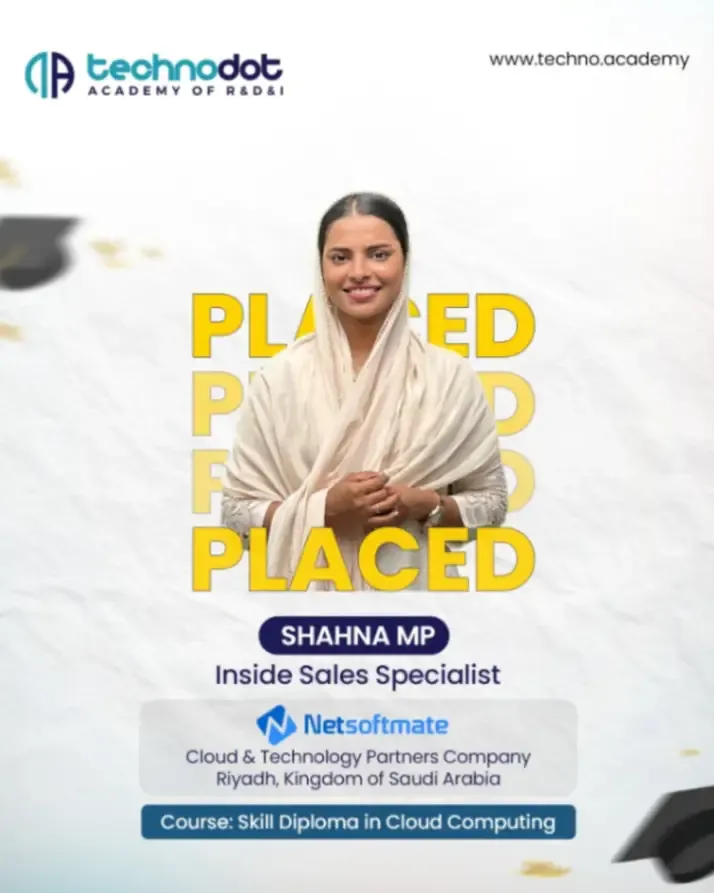 Cloud Talent Goes Global!Congratulations to Shahna MP from our Cloud Computing batch on landing.webp